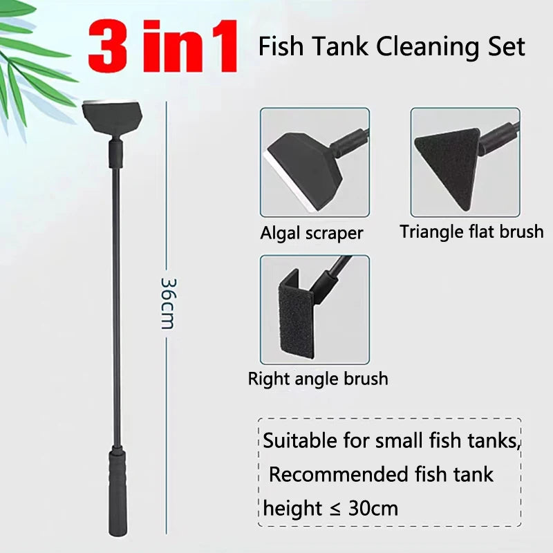 Aquarium Cleaning Tools Kit – 5-in-1