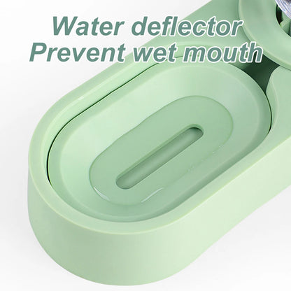 2-in-1 Pet Feeder & Water Bowl