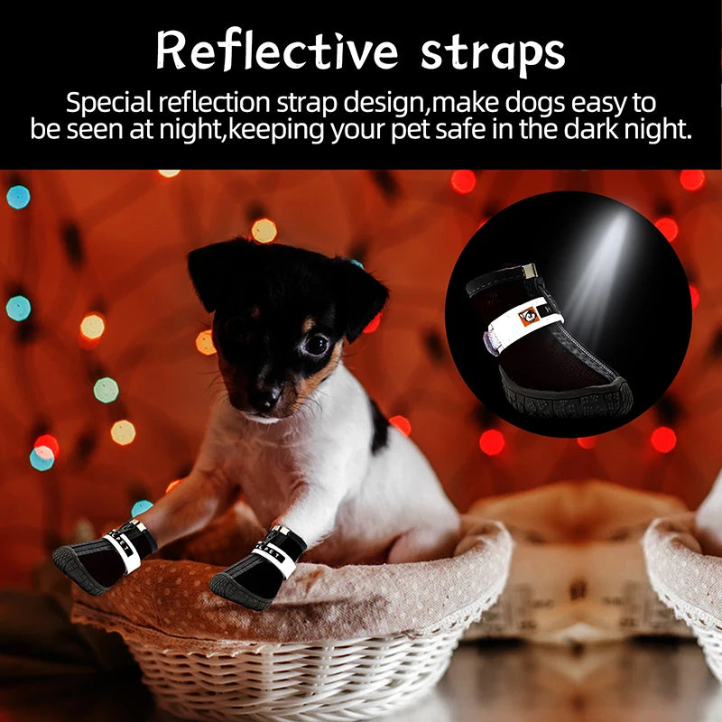 👟🐕 Warm Dog Shoes – Non-Slip & Protective