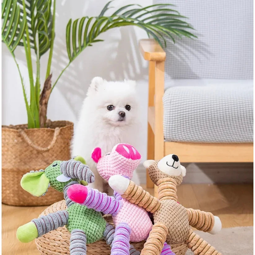 🐶 Large Dog Toy – Squeaky & Molar Care