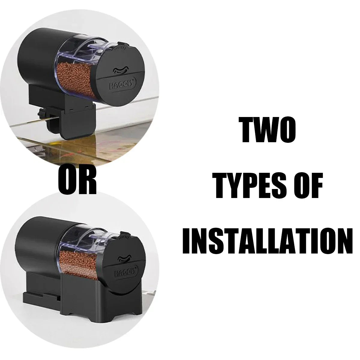 Automatic Aquarium Fish Feeder – 100ml