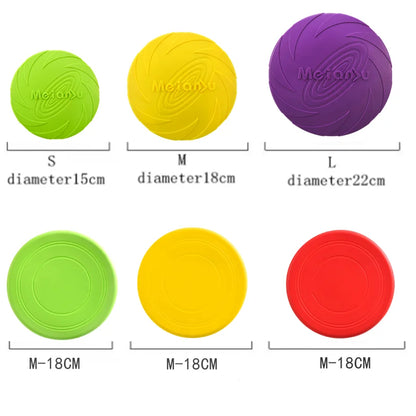 Durable Silicone Dog Flying Disc 🐶🛸