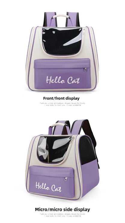 Water-Resistant Pet Backpack