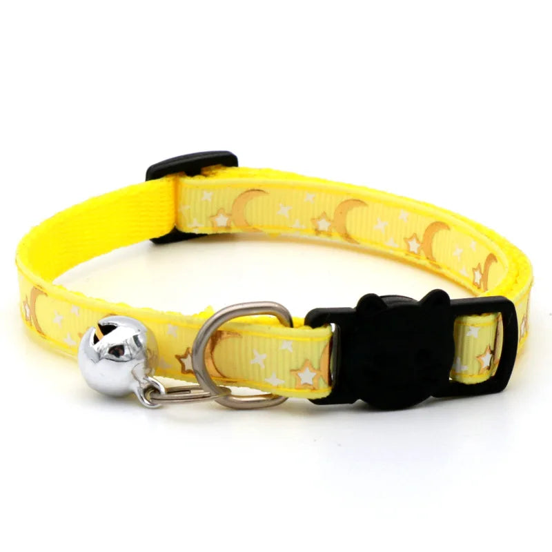 Adjustable Cat Collar with Bell