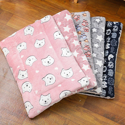 Thick Flannel Cat & Dog Mat