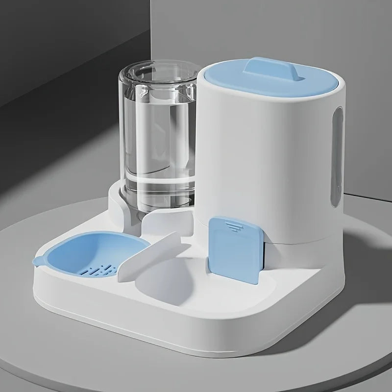 Automatic Gravity Cat Water Dispenser & Feeder