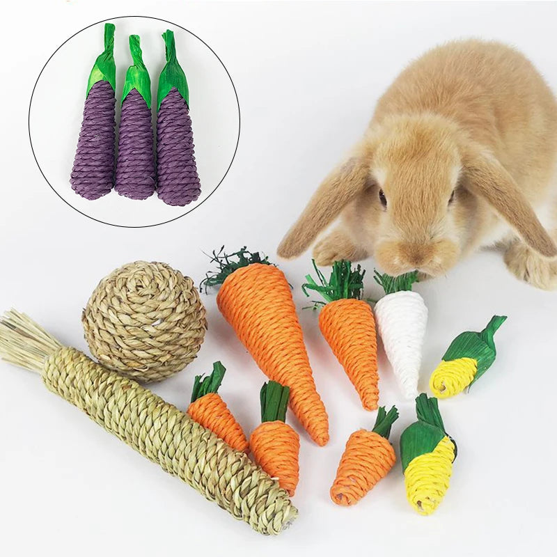 Natural Molar Chew Toy for Hamsters & Rabbits