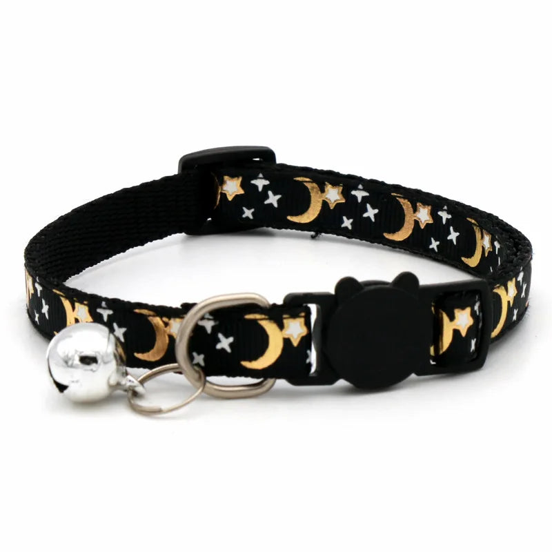 Adjustable Cat Collar with Bell