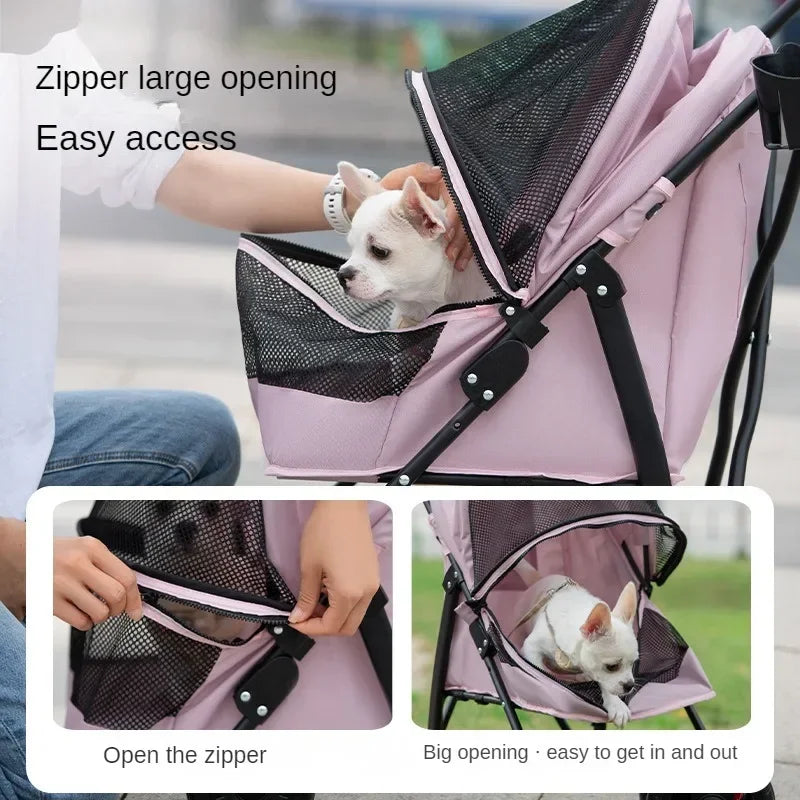 Foldable Pet Stroller