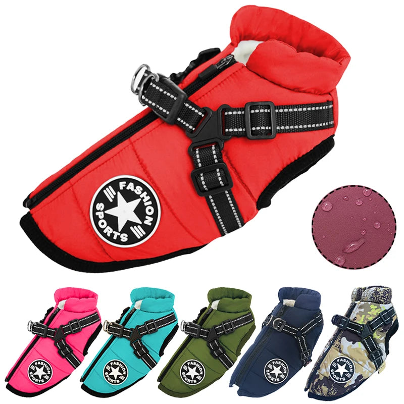❄️ Waterproof Dog Winter Coat