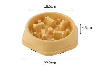 Slow Feed Pet Bowl