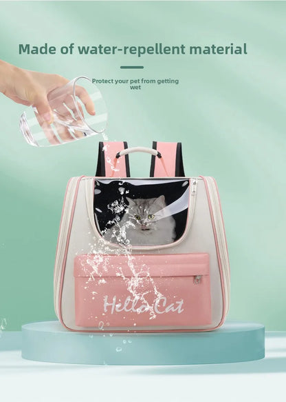 Water-Resistant Pet Backpack