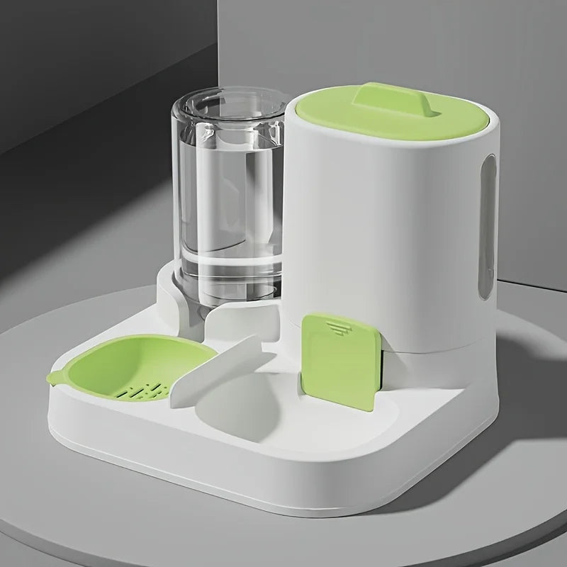 Automatic Gravity Cat Water Dispenser & Feeder