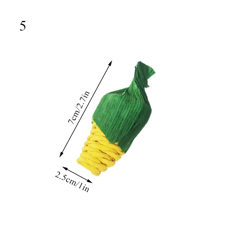 Natural Molar Chew Toy for Hamsters & Rabbits