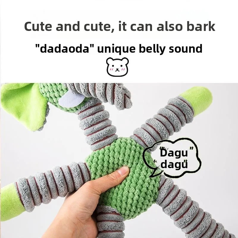 🐶 Large Dog Toy – Squeaky & Molar Care