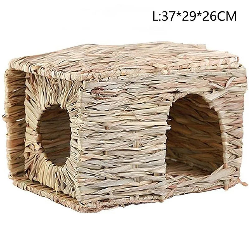 Rabbit & Guinea Pig Grass Mat House