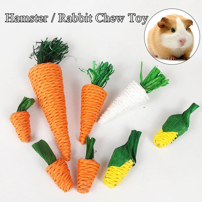 Natural Molar Chew Toy for Hamsters & Rabbits