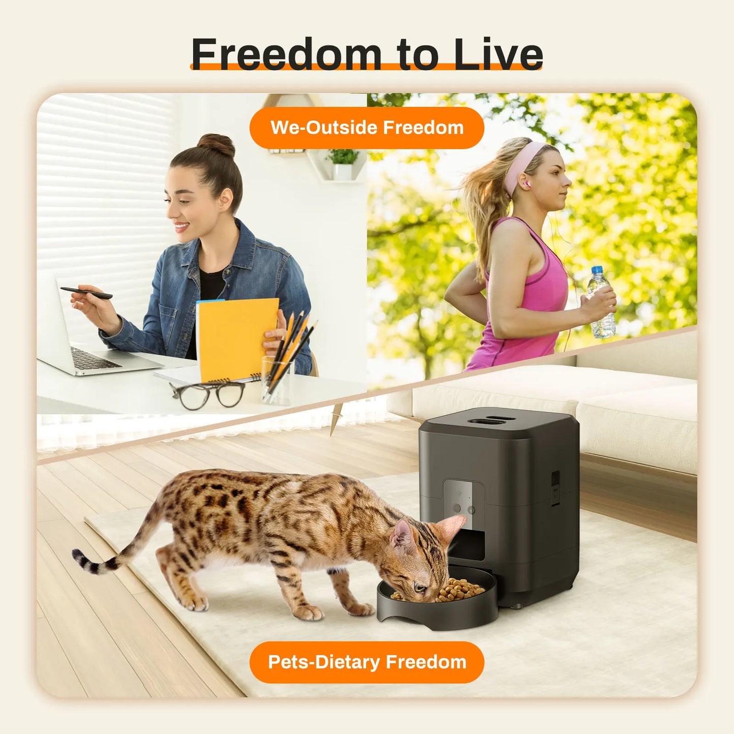 Automatic Cat & Dog Feeder