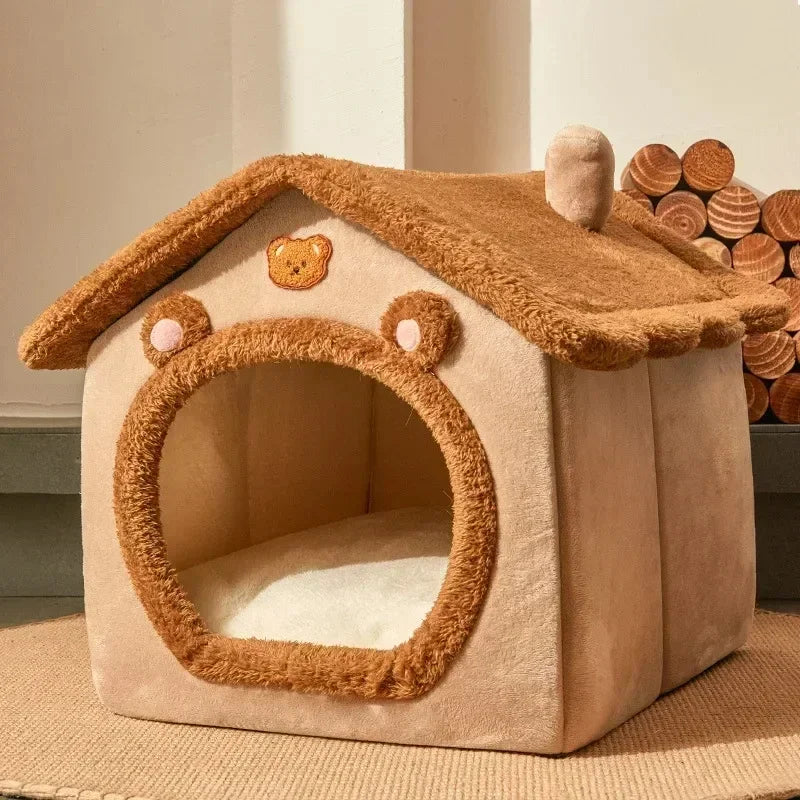 🏠 Folding Pet House – Dogs & Cats