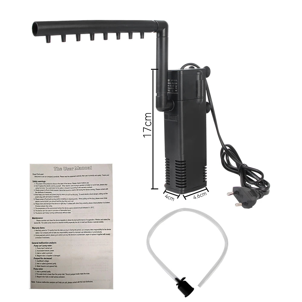 Submersible Water Filter Pump for Aquariums