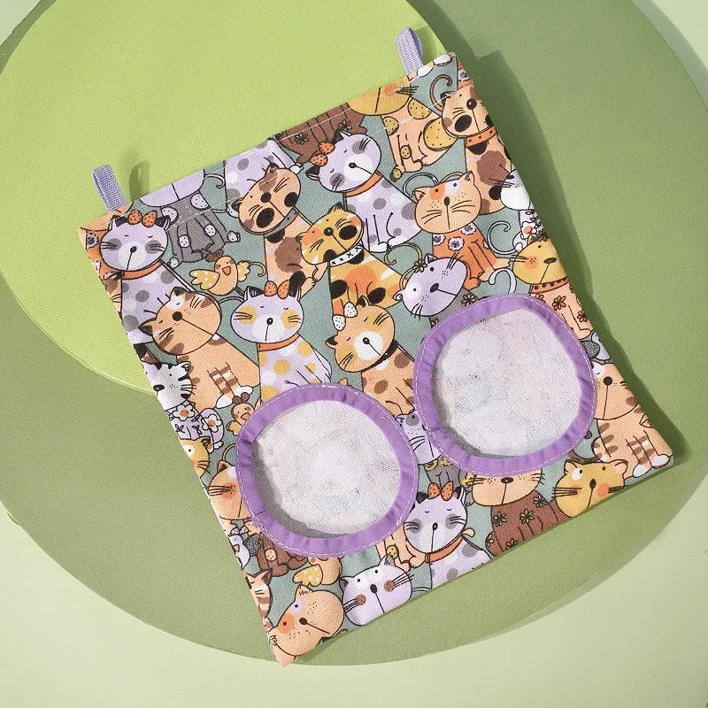 Hanging Hay Bag Feeder for Small Pets