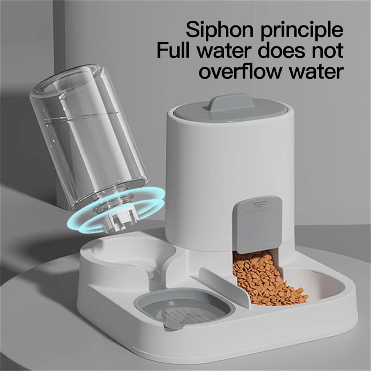 Automatic Gravity Cat Water Dispenser & Feeder