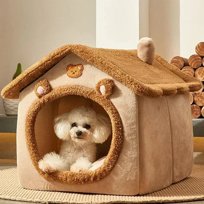 🏠 Folding Pet House – Dogs & Cats