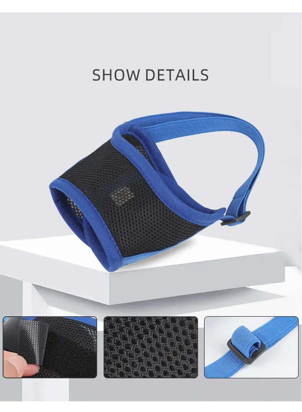 🐶 Dog Muzzle – Anti-Bite & Bark