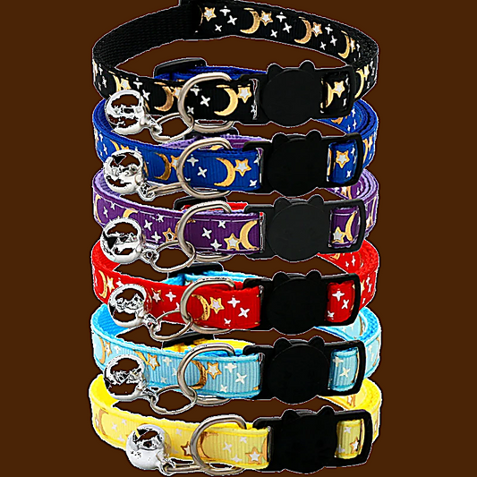 Adjustable Cat Collar with Bell